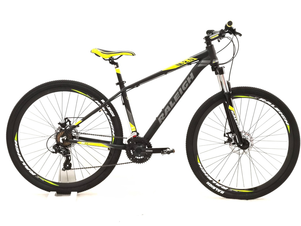 Bicicleta Raleigh 2.0 R29 - 15"- Negro con Amarillo