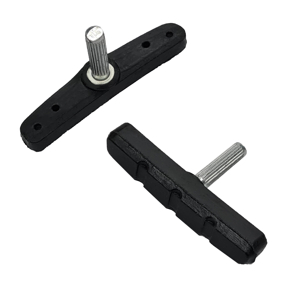 Par de Patines de Goma P/ Freno T/ Shimano C/ Vastago 73mm