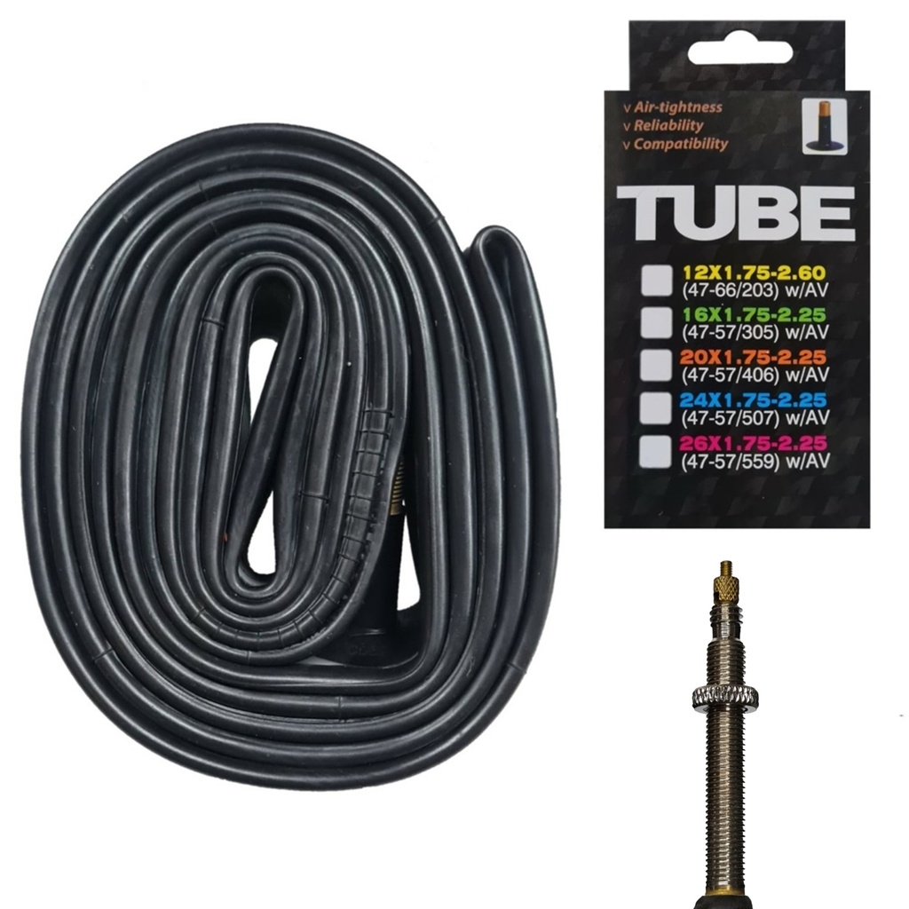 Camara 700 X 18/25 - Valvula Francesa 60 mm - en Caja Individual - Jiluer