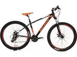 [BIN2.0-29I] Bicicleta Raleigh 2.0 R29 - 19"- Negro con  Naranja