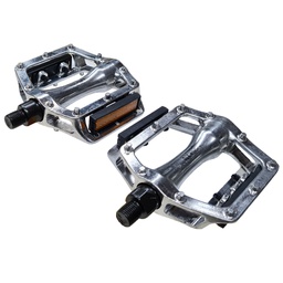 [16095] Pedales Aluminio 1/2" Tipo Fusion - Color Aluminio - Xerama